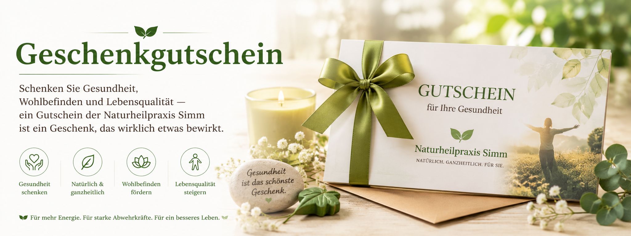 Geschenkgutschein Naturheilpraxis Simm